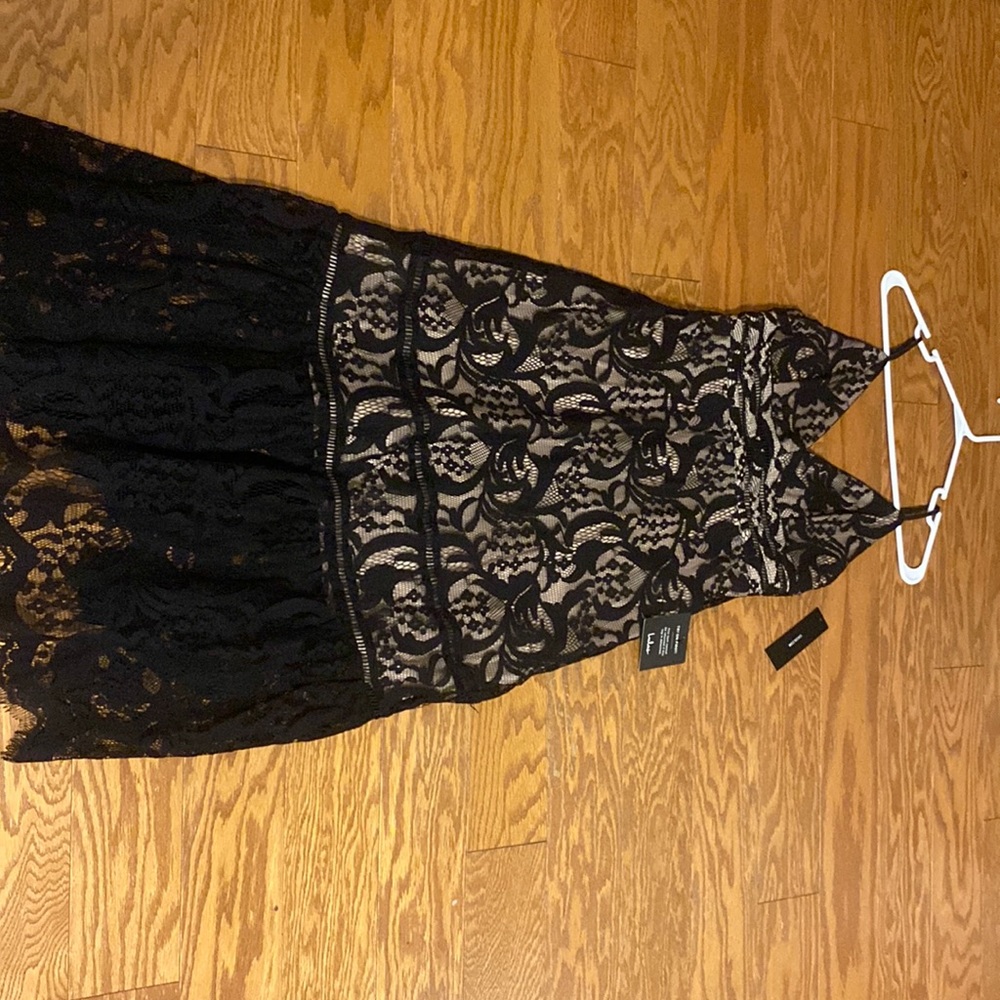 Lulus Black lace dress
